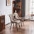 Modern Dining Chairs Faux Leather Upholstered Kitchen Chairs Side Chair With Metal Legs-117655436