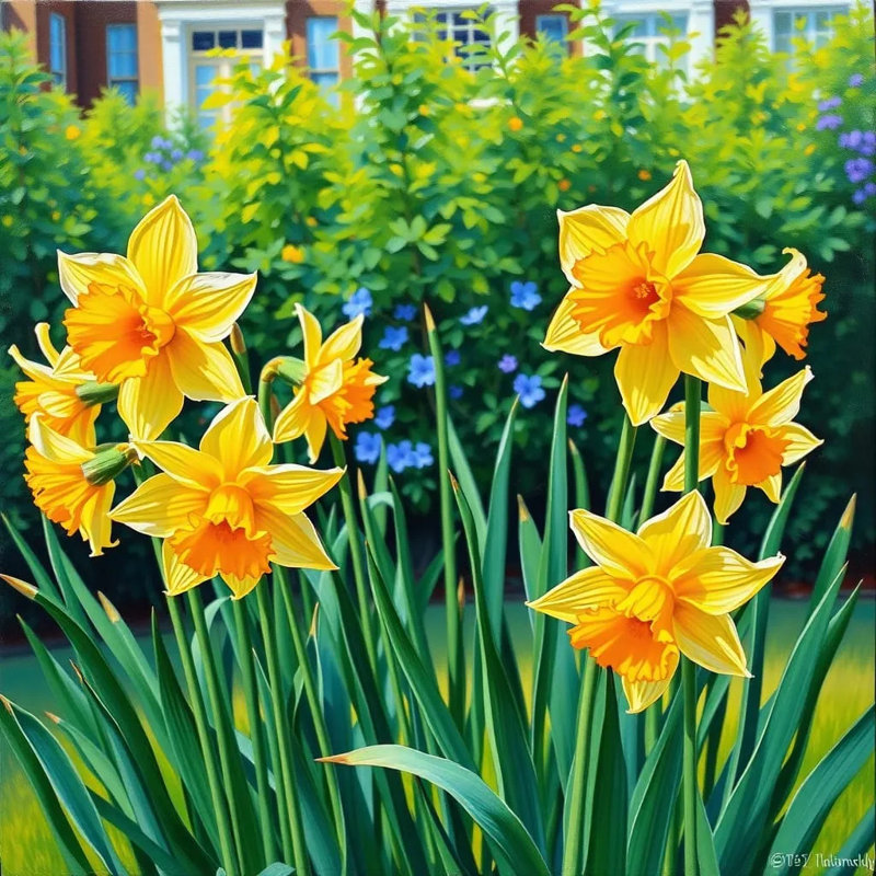 Impression sur toile Garden Garden Radiance, H 20 po x l 20 po