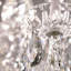 Lustre classique / traditionnel à 10 lumières de style bougie avec détails en cristal Wehr-32957548