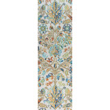 Acacia Floral Handmade Tufted Wool Blue/Beige/Green Rug