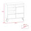 Skyler Tall Wide Sideboard, cupboard unit