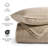 Stonewashed 100% Natural Cotton Waffle Quilt Set-127275701-119236246