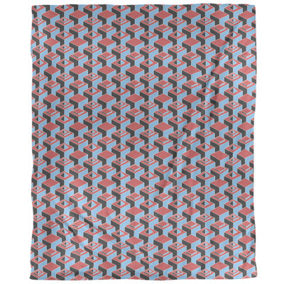 Patricia Geoffrey Polyester Geometric Shapes Duvet Cover