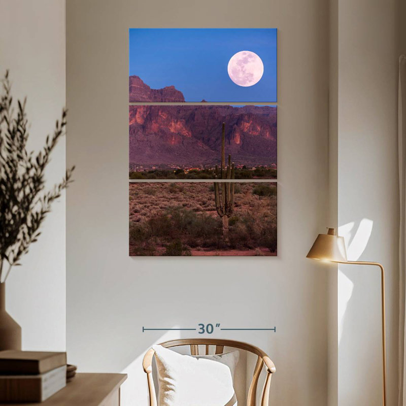 Alvord Apache Junction Desert, H 65 po x l 42 po