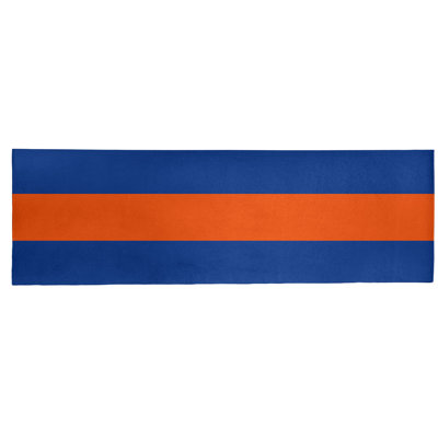 Bleu royal tissé à plat