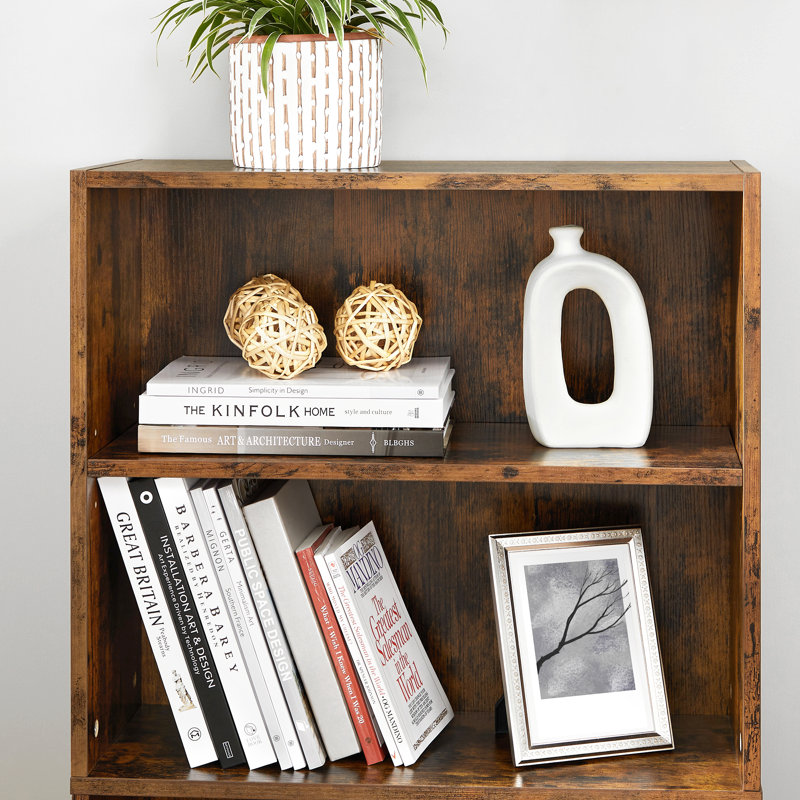 Bibliothèque standard H 71,1 po x l 24,4 po Sayef, (4 tablettes) 107 cm (H) x 60 cm (l) x 24 cm (P), Cloud White