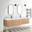 Porte de meuble-lavabo mural 84 po