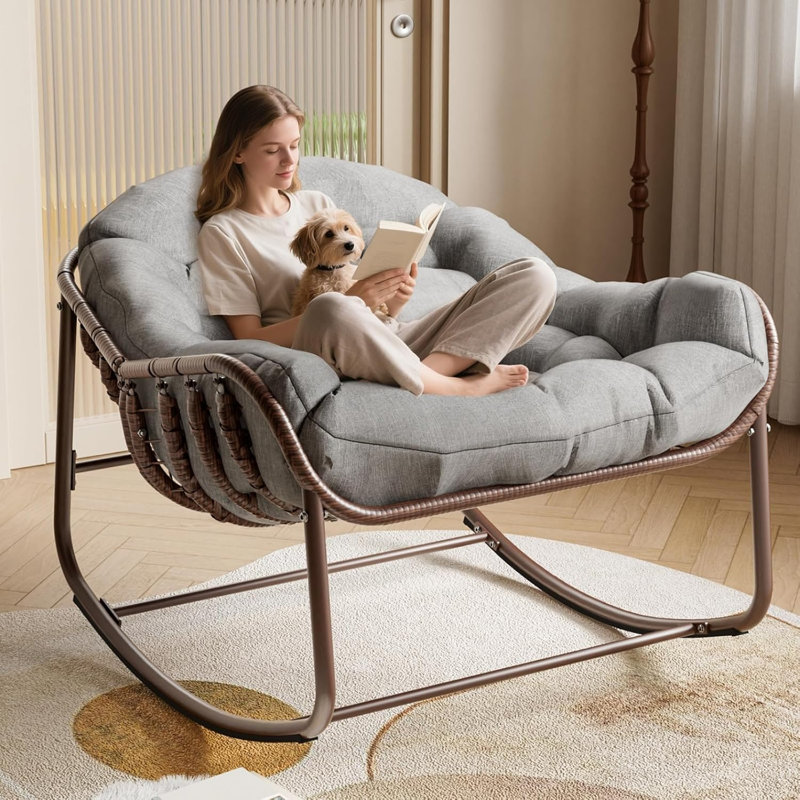 Outdoor Lounge Chair, Grey