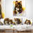 Brown Wolf - Animal Printed Pillow-30967116-30967120