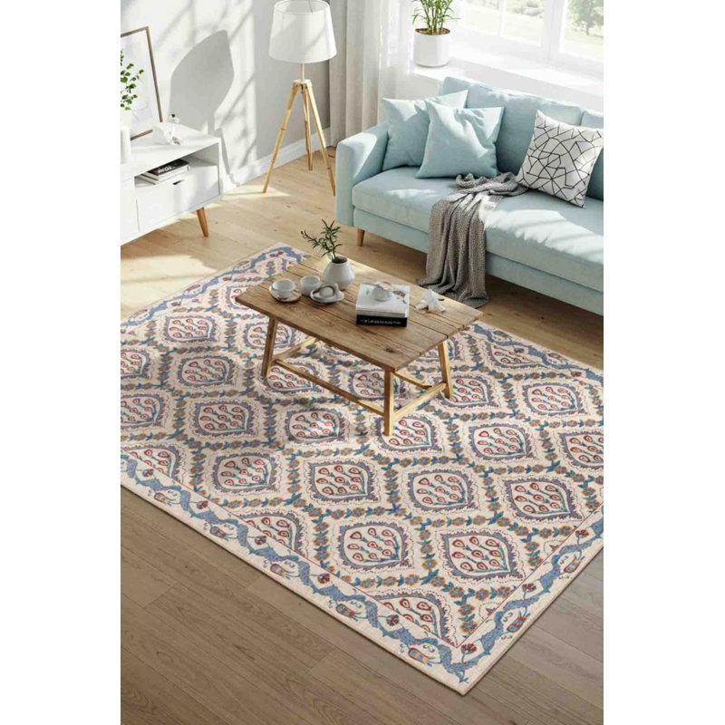 Tapis en chenille Heileman, Rectangle 6 pi 11 po x 10 pi 3 po