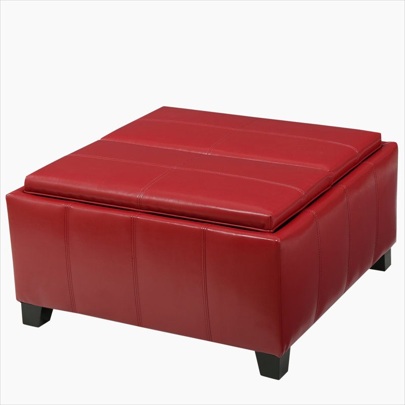 MANSFIELD OTTOMAN, Red