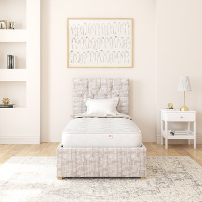 Lockhaven White Noise Open Coil Mattress