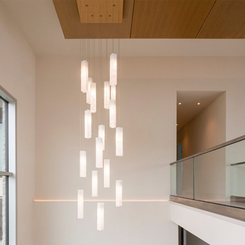 7 - Light Pendant, White, 12