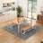 Theoline 2 - Person Four Leg Dining Set-1308326515