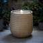Outdoor Column Fountain with Lights