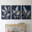 Floral Study Series - Ensemble de 3 toiles tendues avec châssis - Prêt à être accroché-107312503