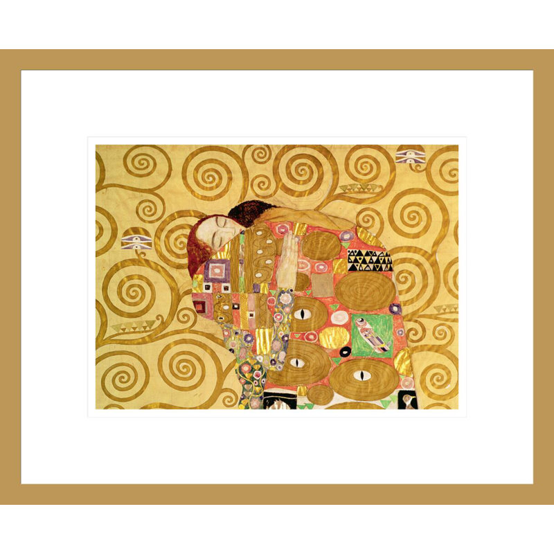Foulard (Frise Stoclet) par Gustav Klimt, impression giclée encadrée, H 13,75 po x l 16,73 po