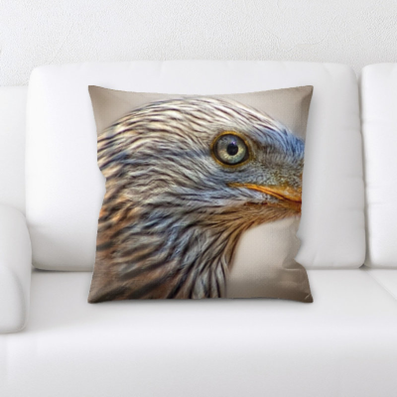 Poirier Microsuede Reversible Throw Pillow