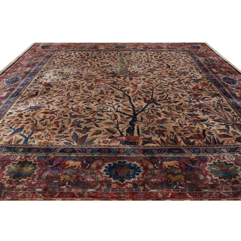 One-of-a-Kind 14'10x14'10 Hand Knotted Area Rug