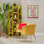 «Symmetric Daisies», art mural encadré par Floater-352621773-352621776