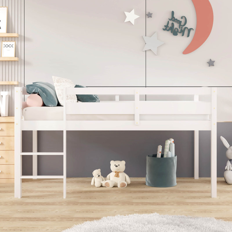Lit mezzanine en bois