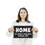 «Home Is Where The Bra Comes Off», affiche en plastique de 10 po x 14 po-119522977