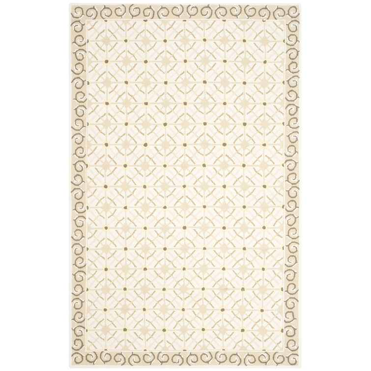 Wykoff Hand Hooked Cotton Pile Oriental Rug