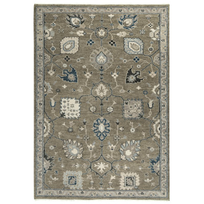 Tapis en laine noué à la main