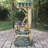 Drucker Weather Resistant Floor Fountain with Light