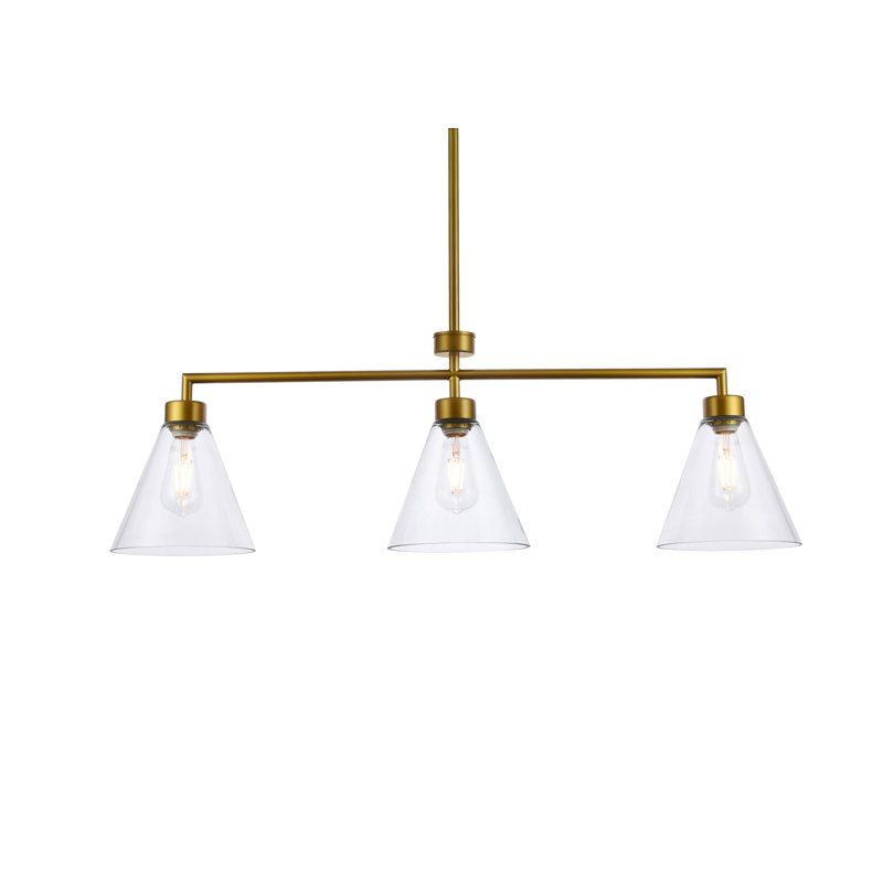 Olague 3 - Light Pendant, Brass