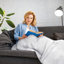  Zahra Blanket/Throw For Sofa Chair Bed Ochre-780195148-780195146
