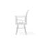 Fauteuil pivotant à hauteur de barre en polymère de qualité marine Leeward Sling-98940700-98940734