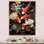 «Asian Art Infinite Koi I», reproduction d'art sur toile