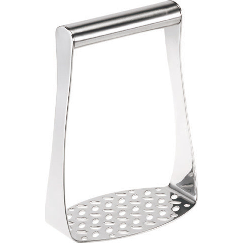 Cuisipro Potato Masher, Tempo Tools, Stainless Steel, Easy to Mash, Dishwasher Safe, 17.8cm, 7”