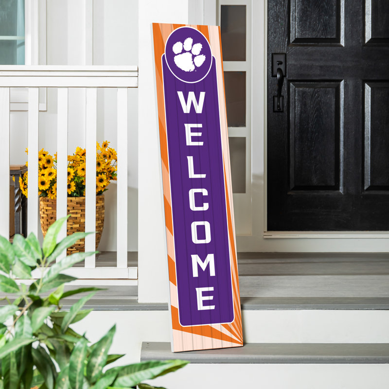 Enseigne de véranda 47 po Annalouise NCAA, NCAA Clemson