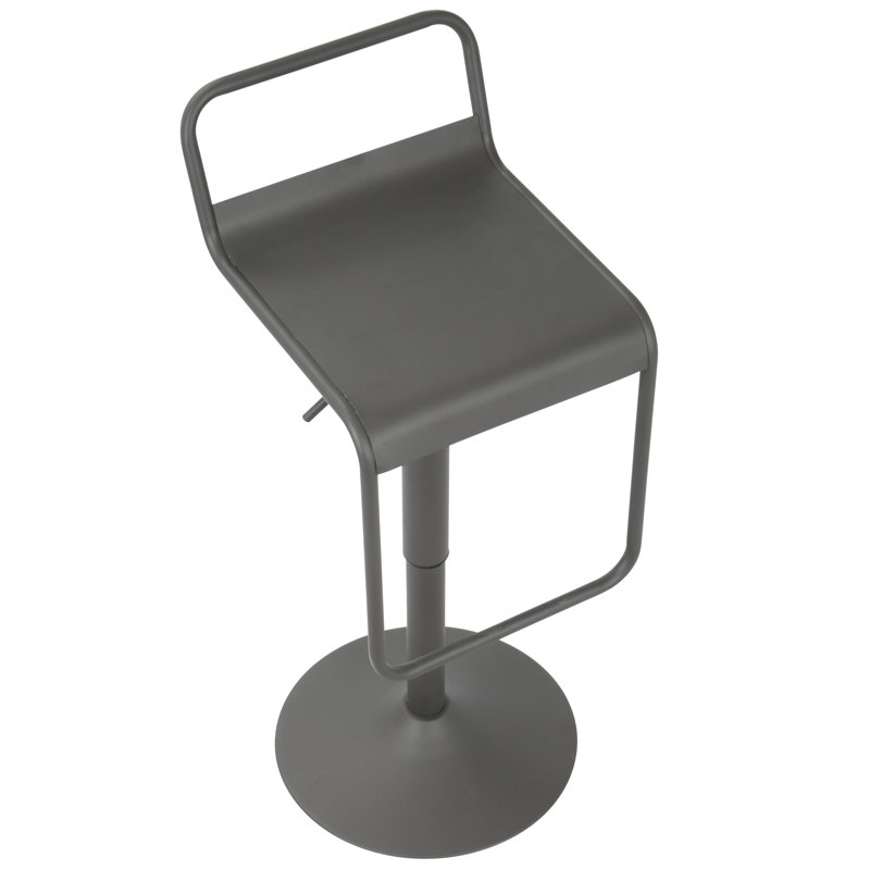 Tabouret de bar rotatif hauteur réglable Clark