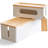 Ensemble de deux boîtes de rangement pour câbles en bois pour dissimuler les câbles-103131357