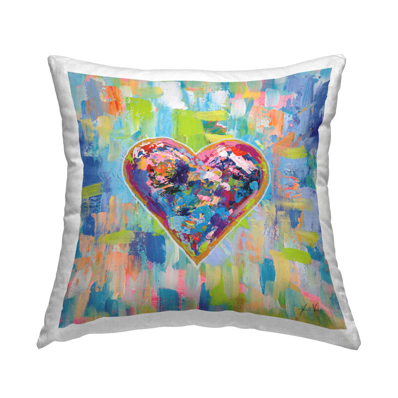 Housse et insert de coussin décoratif en polyester par Jeanette Vertentes