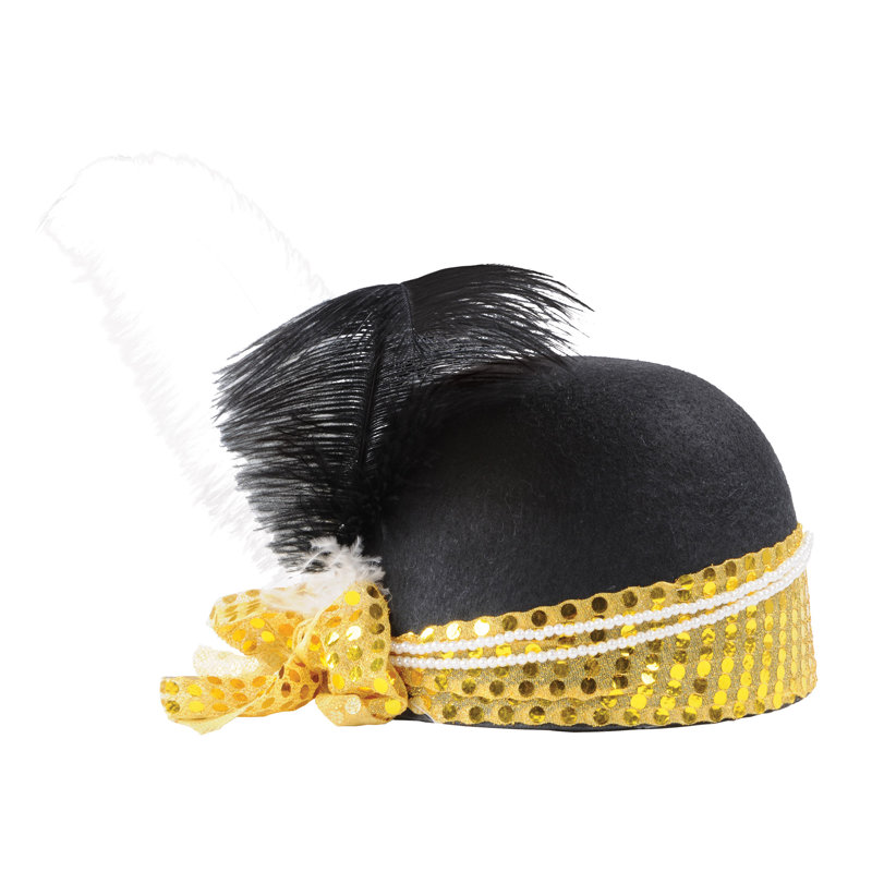 Sequined Flapper Hat - Pack of 12