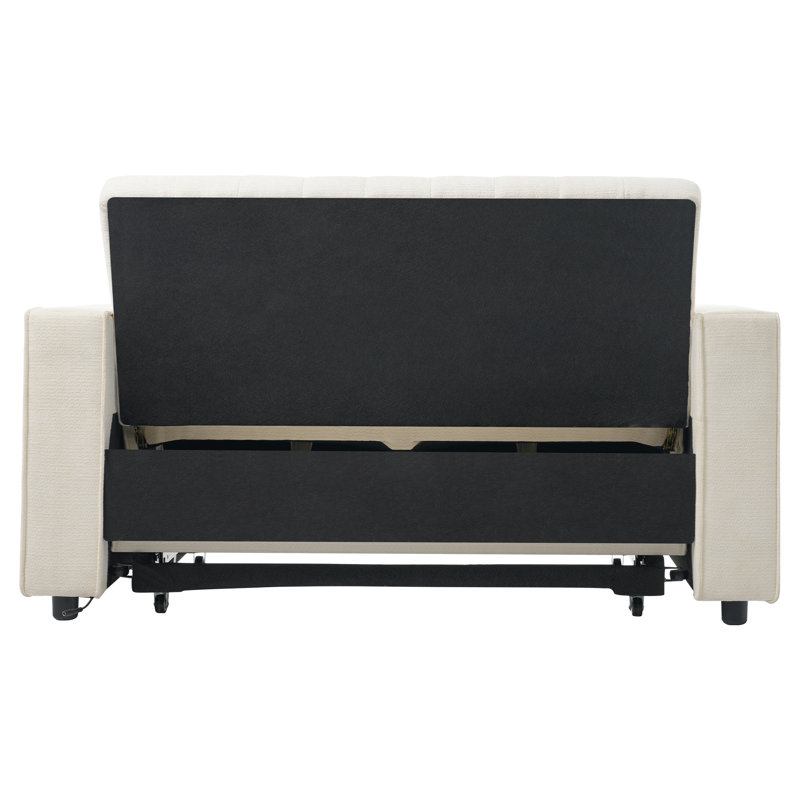 Upholstered Chaise Lounge, Beige