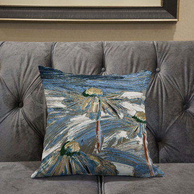  Housse et insert de coussin carré en polyester intérieur / extérieur