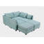 Grand canapé modulaire modulaire en U U_Style, canapé-lit convertible avec méridienne réversible pour salon, siège de rangement-1212806737