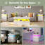 40cm W Bedside Table