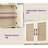 67'' Bathroom Over the Toilet Storage Cabinet with Tissue Box-764147909