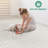 High-Low Striped Area Rug Polypropylene Stain Resistant Non-Shedding Cream 2' x 3'-129019798