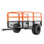 Dump Trailer Tow Behind Steel Garden Yard Trailer Cart-116377596