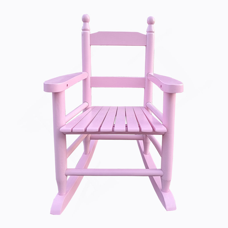Chaise berçante intérieure ou extérieure, Rose clair