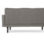 TAHITI SOFA SET -RIGHT ARMREST - GREY