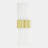 Acrylic Sconce-Brass-HW-124555970