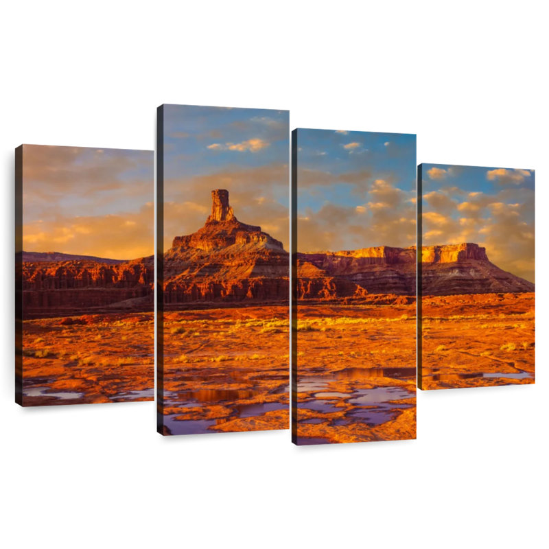 Alvord Red Rock Butte Sunset, 54" H x 84" W